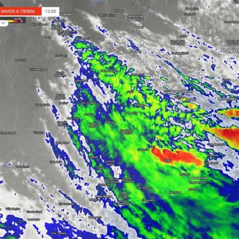 Alerta Amarilla Por Tormentas Fuertes Con Posible Caída De Granizo