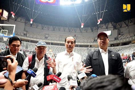 Stadion Indonesia Arena Diresmikan Presiden Jokowi Bisa Untuk