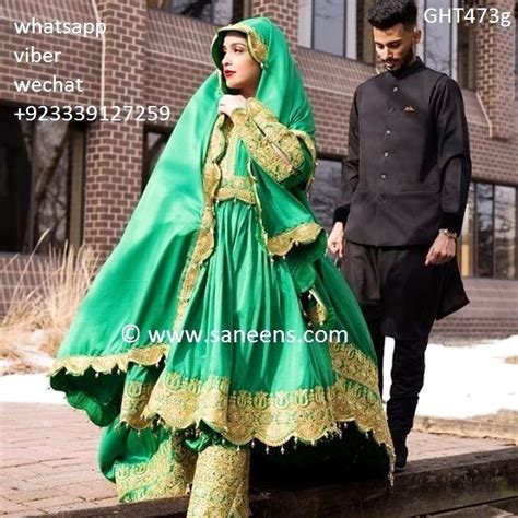 Pashtun Singer High Low Design Dress In Green Color Afghan Fashion ...