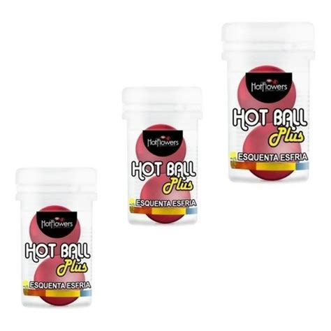 Kit 3 Hot Ball Plus Bolinha DO PRAZER Esquenta Esfria Flowers Brinde Shopee Brasil