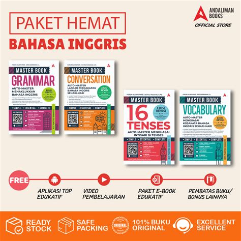 Jual Buku Belajar Bahasa Inggris Paket Hemat Bahasa Inggris 15