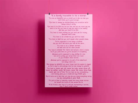 Glorias Speech Poster Barbie Movie Etsy