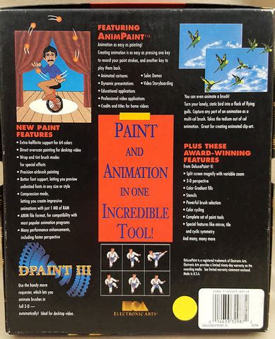 Deluxe Paint III v3.25 ©1990 EA Electronic Arts for Commodore Amiga ...