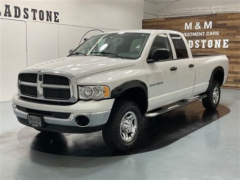 2003 Dodge Ram 2500 Slt 4x4 5 9l Cummins Diesel Only 124k Miles No Rust Long Bed