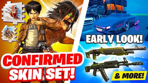 Fortnite Season 2 Features Trailer Rewards Eren Yeager Styles