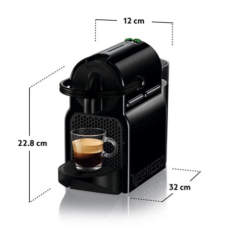 Nespresso Inissia Black Con Espumador Aeroccino El Volcan