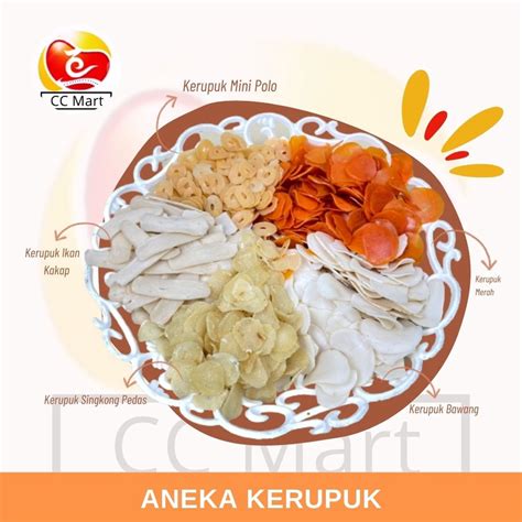 Jual Kerupuk Mentah 200gr Kerupuk Singkong Kerupuk Mini Polo