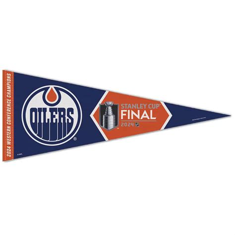 Wincraft Edmonton Oilers 2024 Western Conference Champions 12 X 30