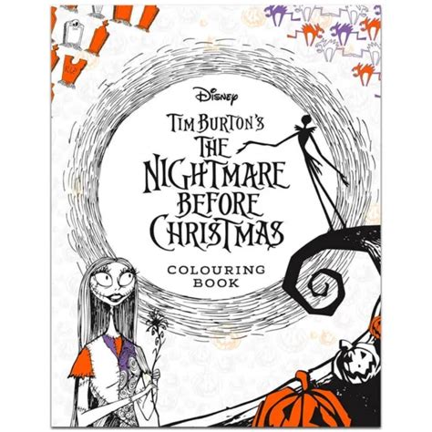 Disney Tim Burton S The Nightmare Before Christmas Colouring Book