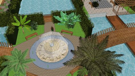 Jardin Hispano Mauresque Moorish Garden Big Garden D Warehouse