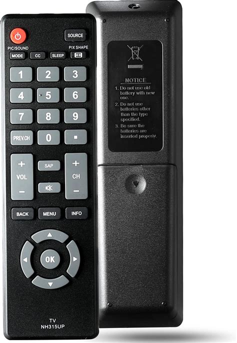 Amazon NH315UP Replacement Remote Control Applicable For Sanyo LCD