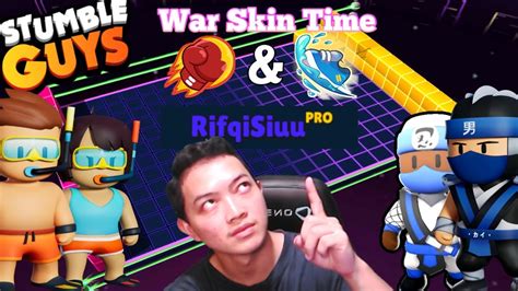 Live Stumble Guys Come On Skin War Team Swimmer Vs Ninja Bd Only