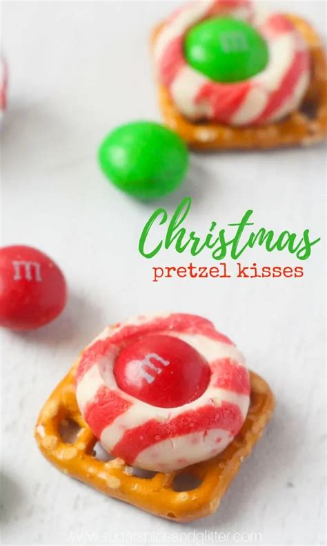 Christmas Pretzel Kisses ⋆ Sugar Spice And Glitter