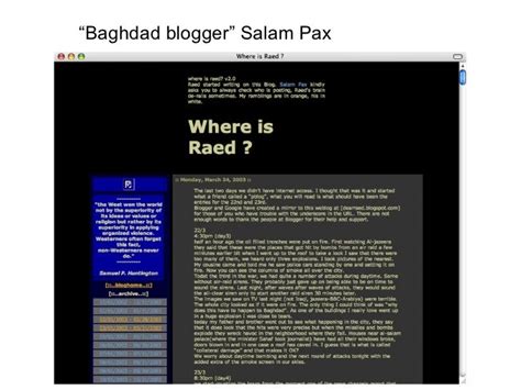 Citizen Journalism Examples