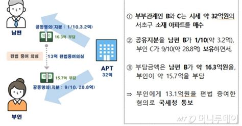 35억 아파트 산 10대 자금출처 보니편법증여 아냐