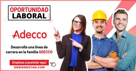 ADECCO Busca Personal Capacitado Para Sus Nuevas Vacantes De Empleos