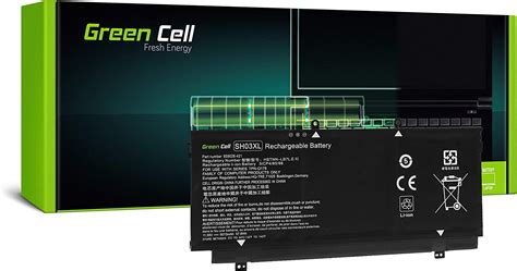 Green Cell Sh Xl Hstnn Lb L Laptop Battery For