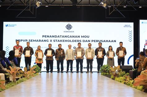 Ciptakan Tenaga Kerja Kompeten Dan Berdaya Saing Kemnaker Komitmen