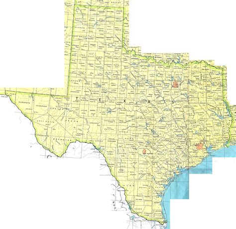 Printable Map Of Central Texas - Printable Maps Online