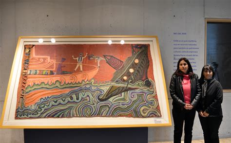 Museo Violeta Parra Exhibe Por Primera Vez La Arpillera Combate Naval