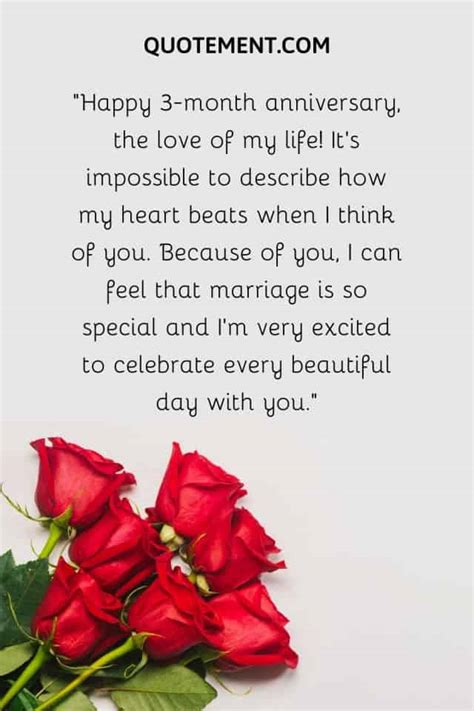 100 Best Happy 3 Month Anniversary Wishes And Quotes