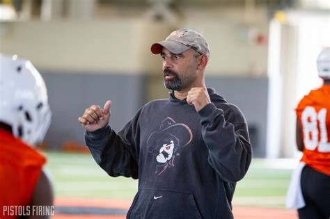 Oklahoma State Receivers Coach Elevated to Associate Head Coach | Pistols Firing