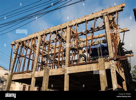 constructed building stock photo alamy