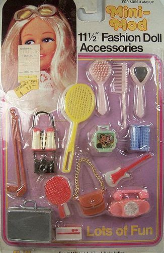 Vintage 1980 S Shillman Mini Mod Barbie Clone Accessories MOC Flickr