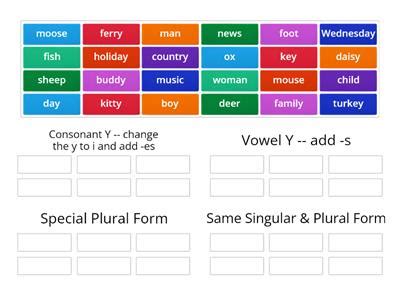 Plural Nouns Adding S Teaching Resources