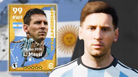 Efootball New World Cup Cards Messi Legend Card Youtube