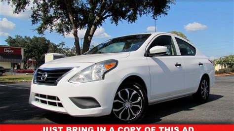 Nissan Versa S For Sale In Tampa Fl N Cn Ap Jl Truecar