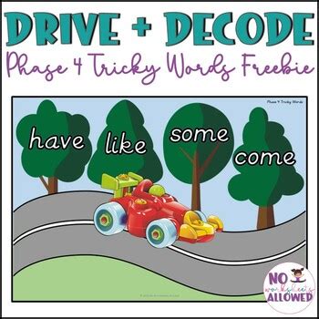 Phase Phonics Tricky Words Activity By No Worksheets Allowed Tpt