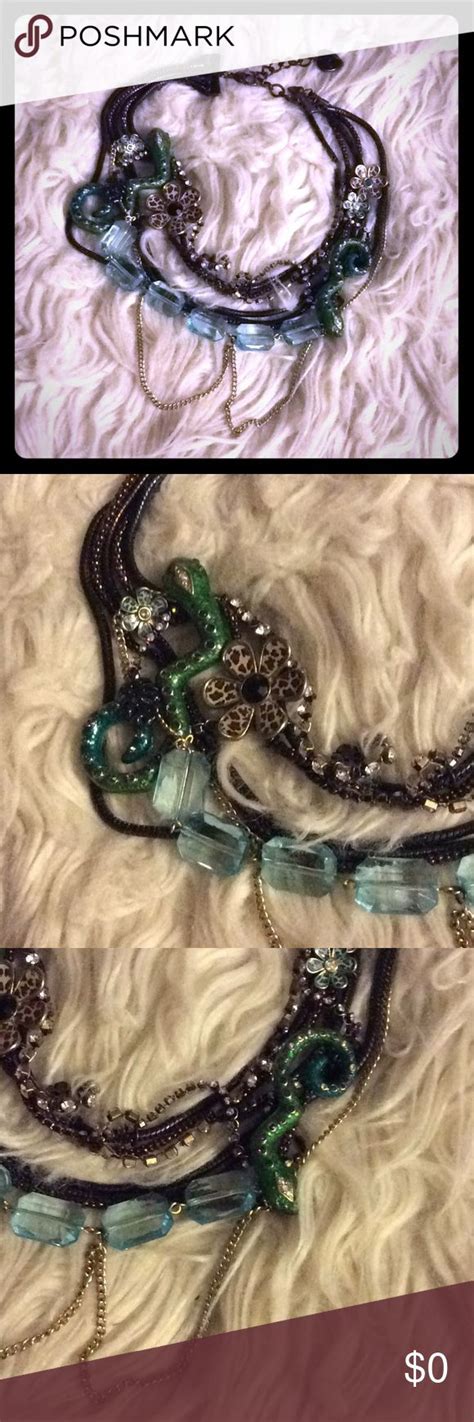 Betsey Johnson Snake Necklace