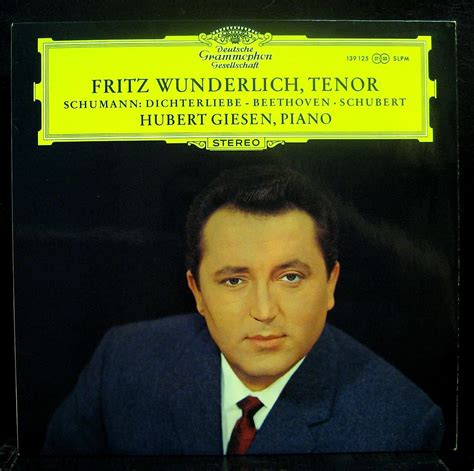 Amazon Fritz Wunderlich Tenor Schumann Dichterliebe