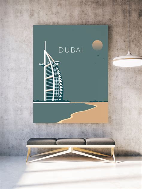 Poster Dubai Dubai Print Etsy