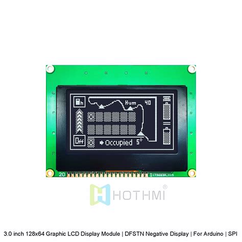 Inch X Graphic Lcd Display Module Dfstn Negative Display