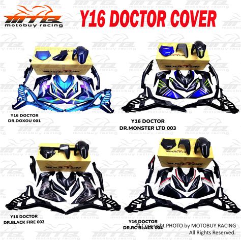 Full Cover Set For Yamaha Y16 Y16zr Doctor Lazada