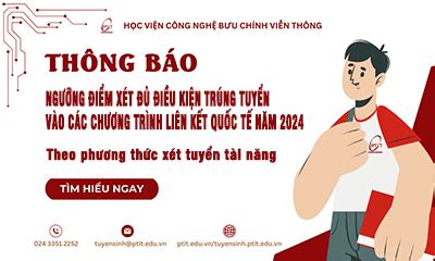 Thông Báo Ngưỡng Điểm Xét Đủ Điều Kiện Trúng Tuyển Vào Các Chương Trình