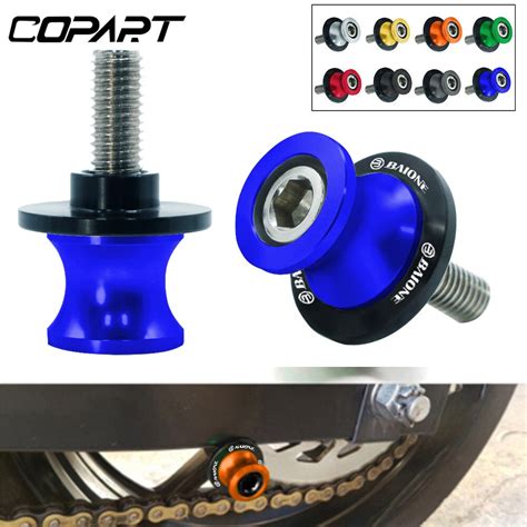 Carretes Basculantes CNC M8 Para Motocicleta Soporte Deslizante Para