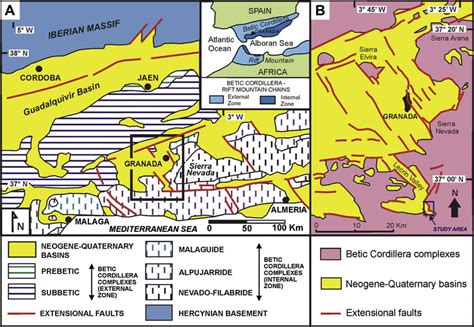 Geological Setting A Geological Framework Of The Betic Cordillera