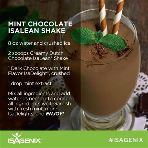 Its National Chocolate Mint Day Try This Easy Mint Chocolate IsaLean