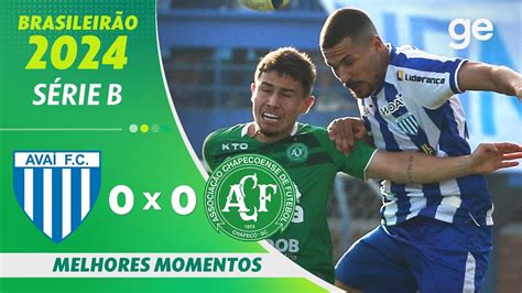 AVAÍ 0 X 0 CHAPECOENSE MELHORES MOMENTOS 9ª RODADA BRASILEIRÃO