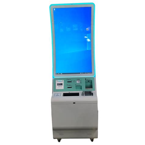 Digital Window Restaurant Self Service Ordering Payment Kiosk Curved