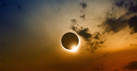 Solar Eclipse From Space