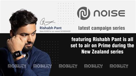 Noises Latest Campaign Series Featuring Rishabh Pant Is All Set To Air