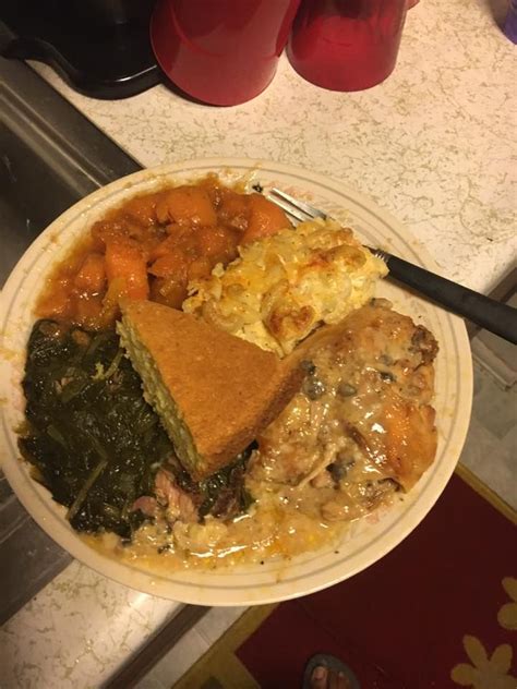 Soul Food Platter For Comforting Meals