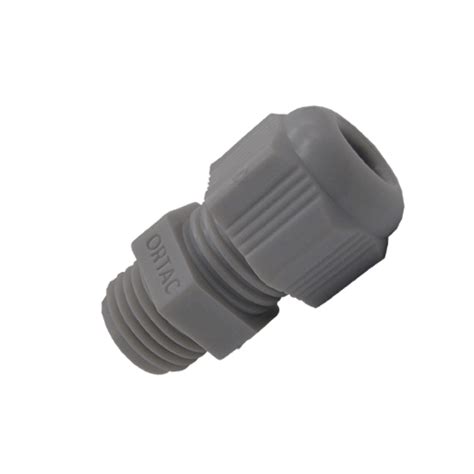 OMRL 03 Conector Glándula M16 aj 5 10 poliamida color gris