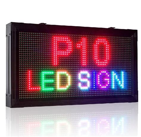 P Outdoor Waterproof Full Color Rgb Led Sign X Pixels Scan Lan