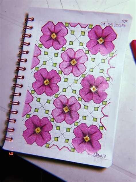 Graph Paper Drawings And Easy Art For Bullet Journal