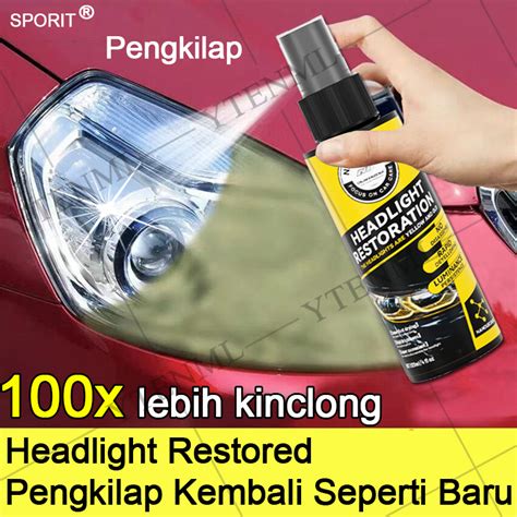 Jual Headlight Polish Restorer Pembersih Lampu Mobil Pembersih Kaca